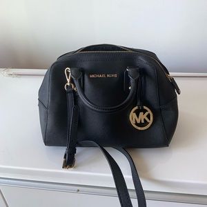 Michael Kors shoulder tote bag, black